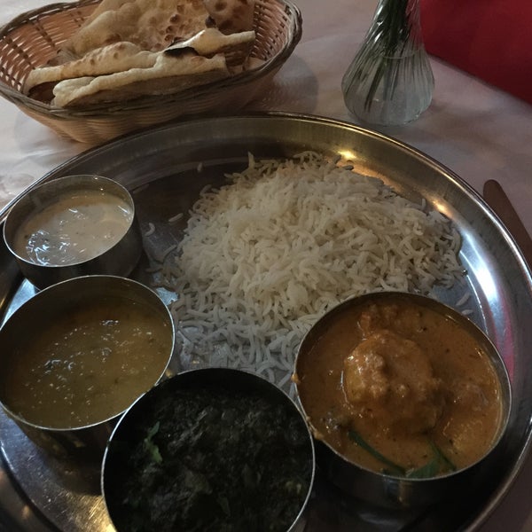 Photo taken at All India Cafe by Melanie N. on 2/23/2015