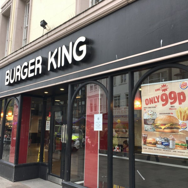 Burger King Fast Food Restaurant in The Hayes