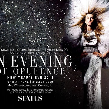 An Evening of Opulence New Years Eve 2013 at Monday, Dec 31, 2012, 09:00 PM