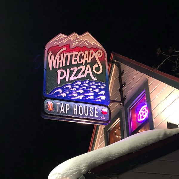 Photo taken at Whitecaps Pizza by Akshay M. on 3/7/2018