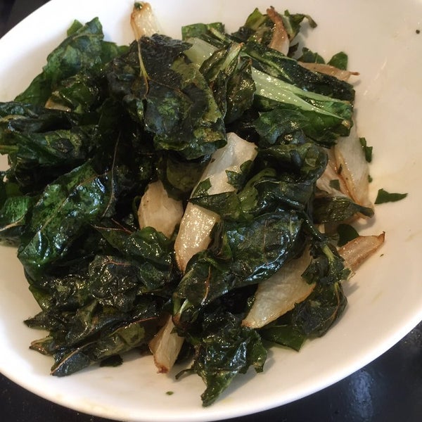 Fried Bok Choy!! you can taste the crunchiness of the leaves and tenderness of the bok choy stem. This is really a heavenly dish for bok choy lovers.