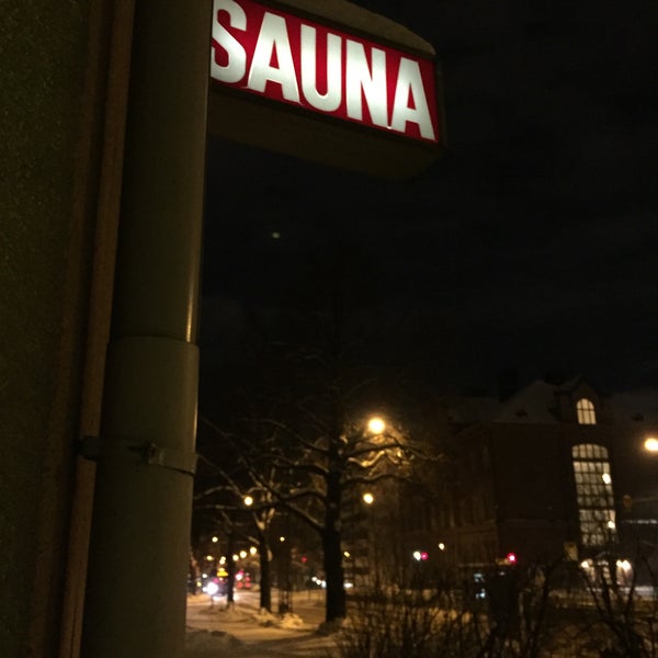 Photo taken at Sauna Hermanni by Petri A. on 1/22/2016