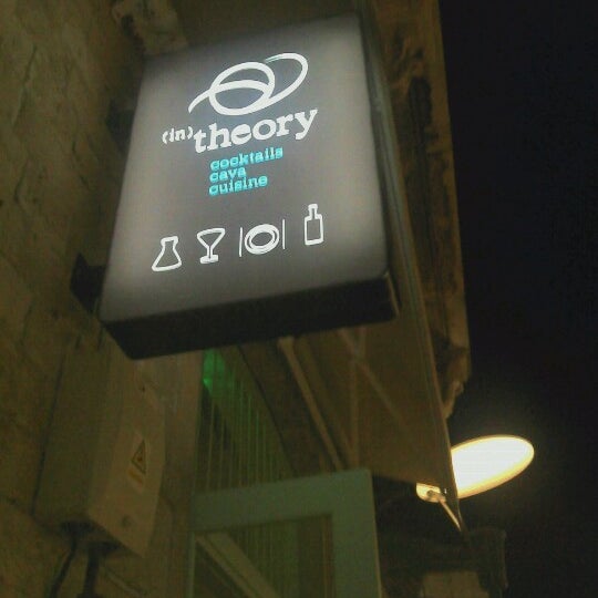 Photo taken at In theory bar by Ivaylo I. on 11/13/2012