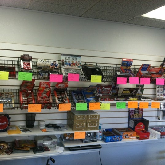Photo taken at KAB Sports Cards &amp; Collectables by Kris B. on 10/6/2012