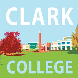 Foto tirada no(a) Clark College por Robert L. em 1/16/2014