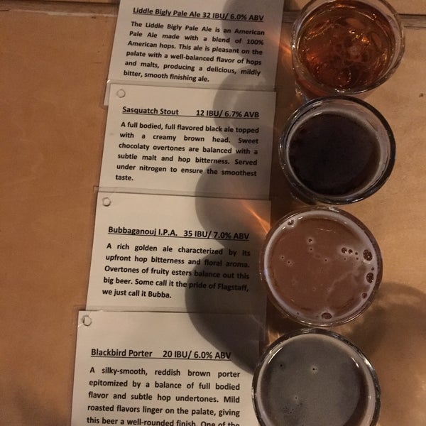 Photo taken at Flagstaff Brewing Company by SQ S. on 12/29/2018