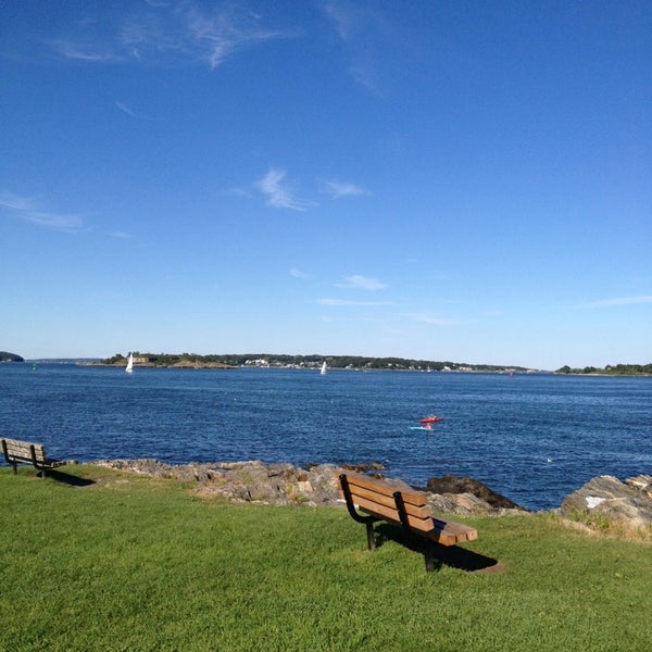 Fisherman's Point Scenic Lookout in South Portland