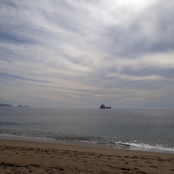 Photo taken at Playa Caleta Portales by PS on 5/1/2018