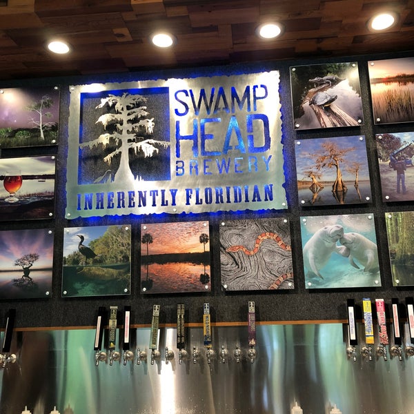 Photo taken at Swamp Head Brewery by KT F. on 7/6/2021