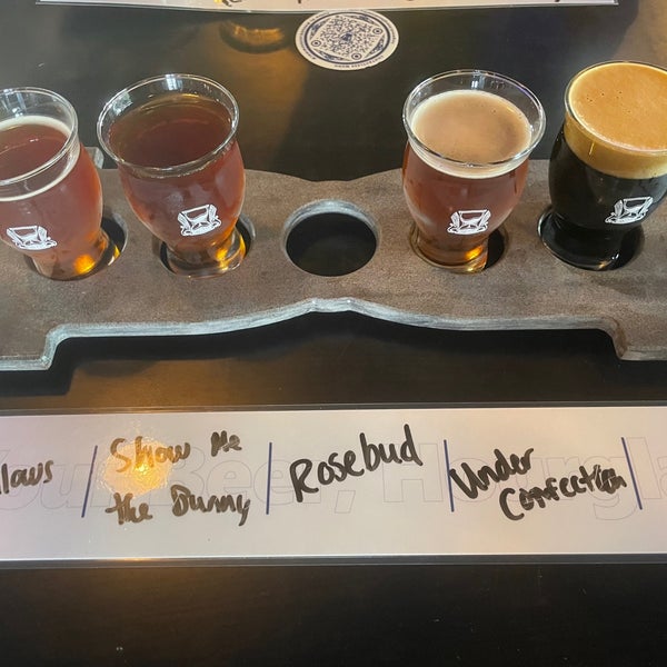Photo taken at Hourglass Brewing by KT F. on 9/3/2022