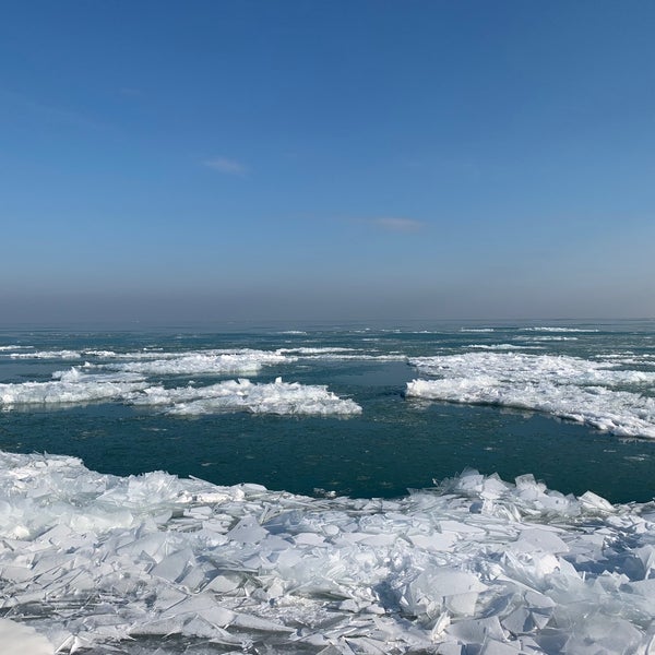Photo taken at Illinois Beach State Park by Khyle K. on 2/20/2021