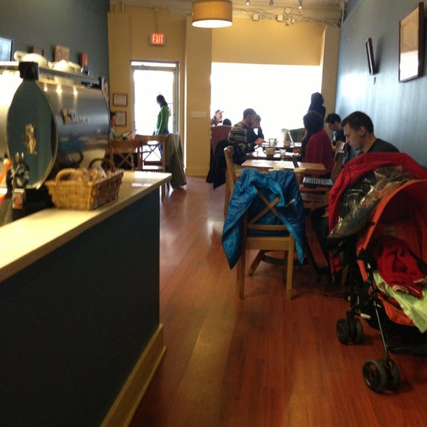 Photo taken at Flying Fish Coffee &amp; Tea by Josh N. on 2/19/2013