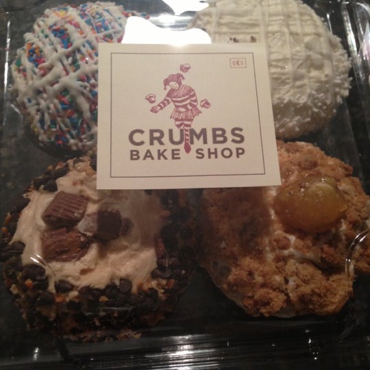 Photo taken at Crumbs Bake Shop by Brianna D. on 11/30/2012
