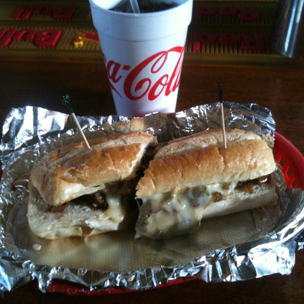 Photo taken at MoJoe&#39;s Burger Joint by Averyl L. on 1/23/2013