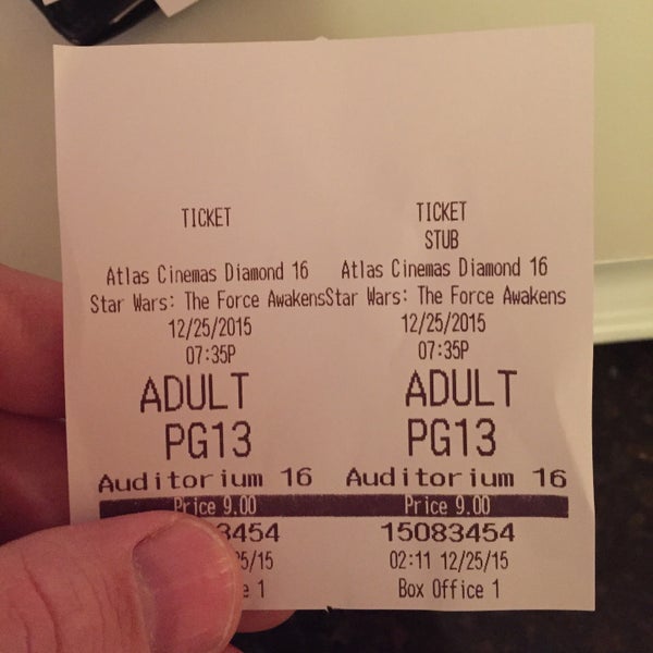 Atlas Cinemas Diamond Centre 16 8 tips