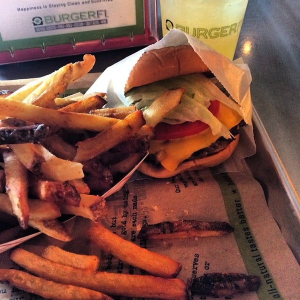 Photo taken at BurgerFi by Ed A. on 9/28/2013