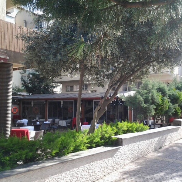 Photo taken at Rodos Balık Restaurant by Muharrem A. on 4/29/2014