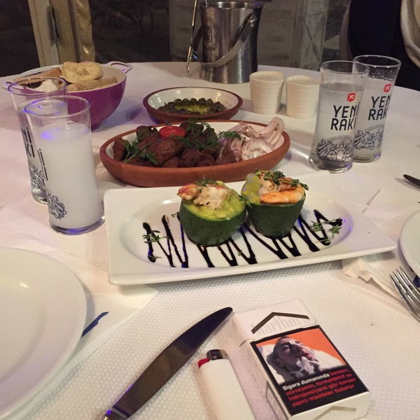 3/28/2018 tarihinde Emre A.ziyaretçi tarafından Tuval Restaurant'de çekilen fotoğraf