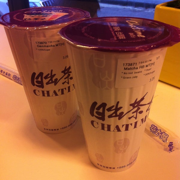 Chatime Bubble Tea Shop in Soho