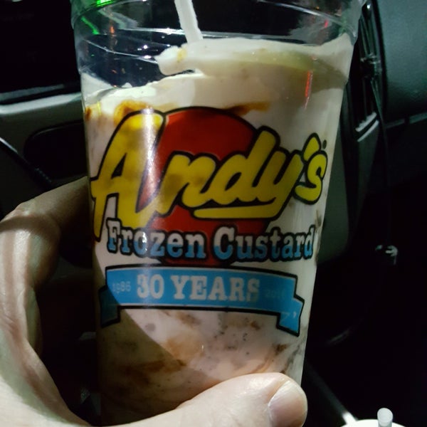 Photo taken at Andy&#39;s Frozen Custard by Tony D. on 1/14/2017