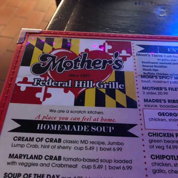 Photo taken at Mother&#39;s Federal Hill Grille by Mark B. on 11/9/2018