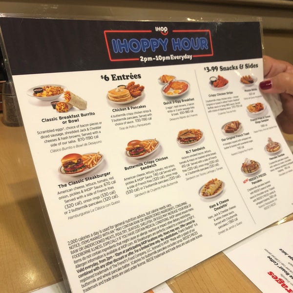 IHOP® Menu - Entrees