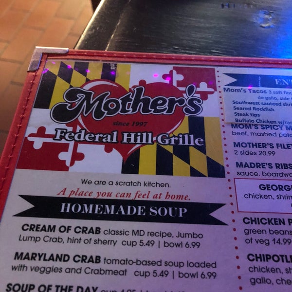 Photo taken at Mother&#39;s Federal Hill Grille by Mark B. on 6/28/2018