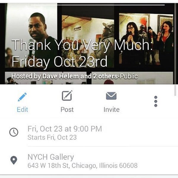 Photo taken at NYCH Gallery by Felonious M. on 9/21/2015
