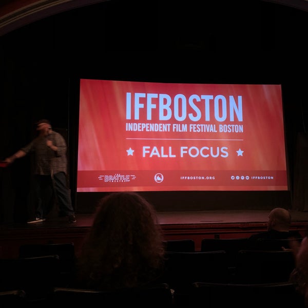 Photo taken at Brattle Theatre by Vicente on 10/20/2018