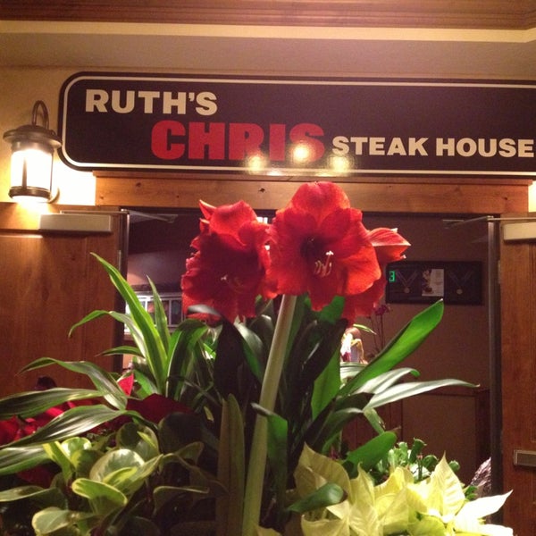 Photo taken at Ruth&#39;s Chris Steak House by Orange R. on 1/3/2013