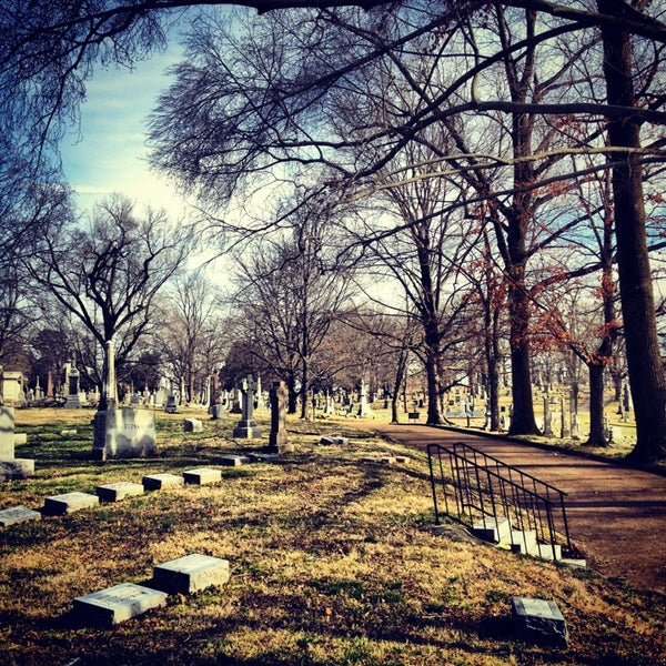 Photo taken at Mount Olivet Funeral Home &amp; Cemetery by Victor G. on 2/9/2013