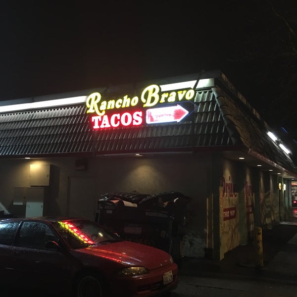 Photo taken at Rancho Bravo Tacos by Andrew T. on 3/5/2016