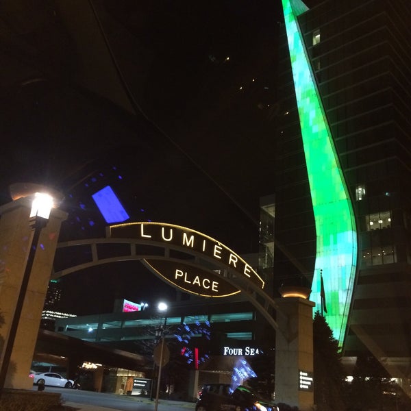 Photo taken at Lumiere Place Casino &amp; Hotel by Andrew T. on 3/17/2015