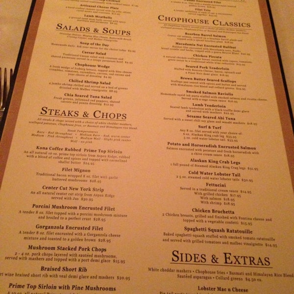 Greeley Chophouse Steakhouse