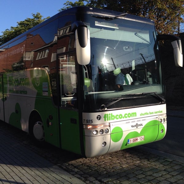 Flibco Shuttle Bus Gent Charleroi Airport Transportation Service