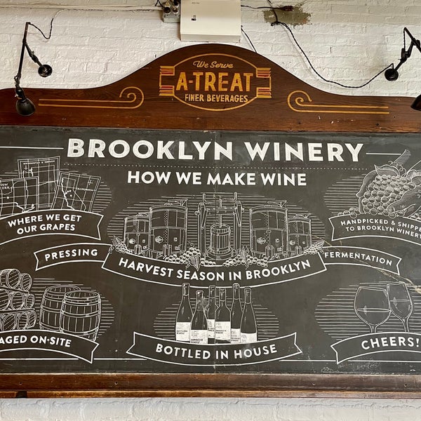 Foto tirada no(a) Brooklyn Winery por Scott B. em 3/21/2021