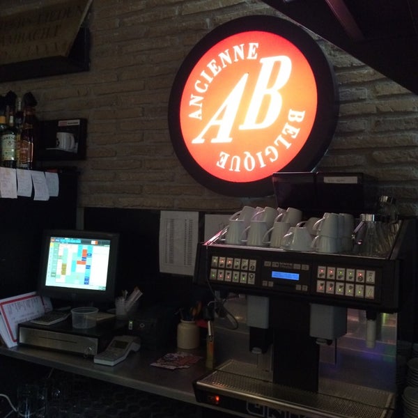 Photo taken at AB Café &amp; Resto by Vincent D. on 4/23/2014