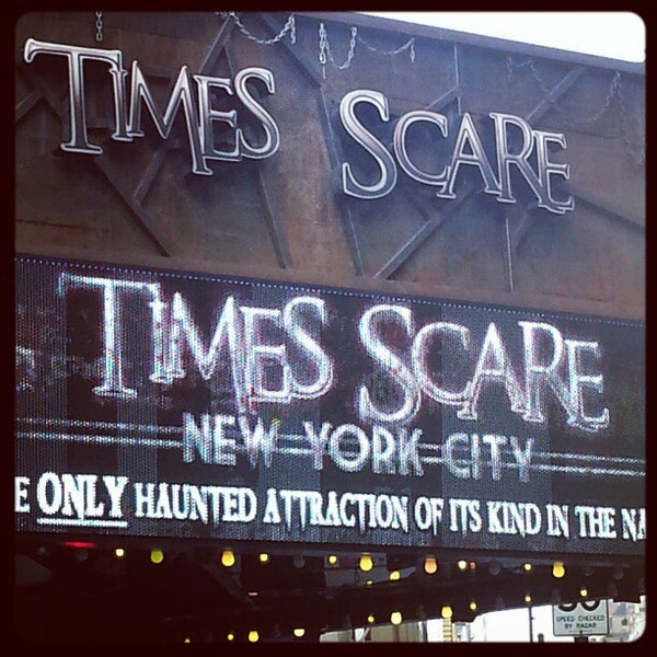Photo taken at Times Scare NYC by Maricel Q. on 12/3/2012