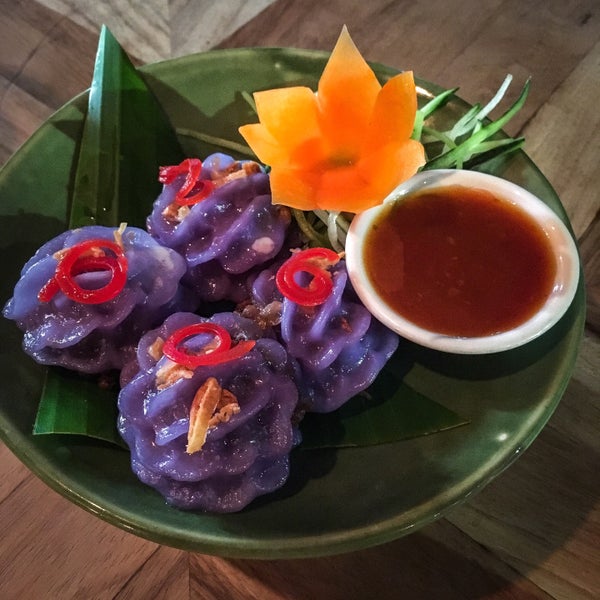 2/22/2019 tarihinde Amberziyaretçi tarafından Galanga Thai Kitchen'de çekilen fotoğraf