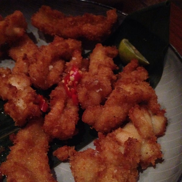 Fried calamary with chilly is really good