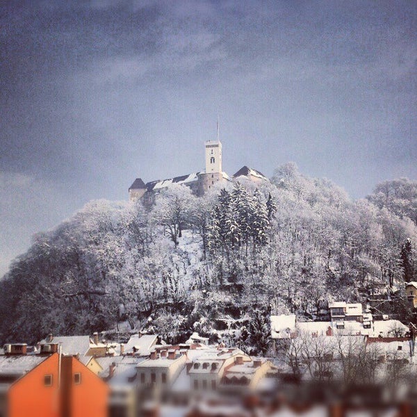 Photo taken at Ljubljana Castle by Aleksander H. on 12/10/2012