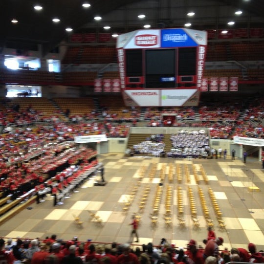 Photo taken at St John Arena by Andrew P. on 10/6/2012