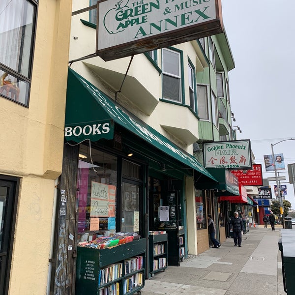 Photo taken at Green Apple Books by Catherine on 6/15/2019