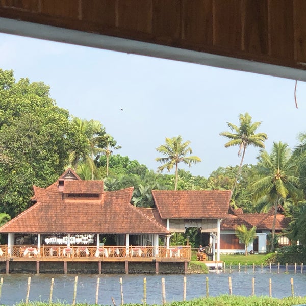 Photo taken at Kumarakom Lake Resort by Sonia P. on 3/10/2019