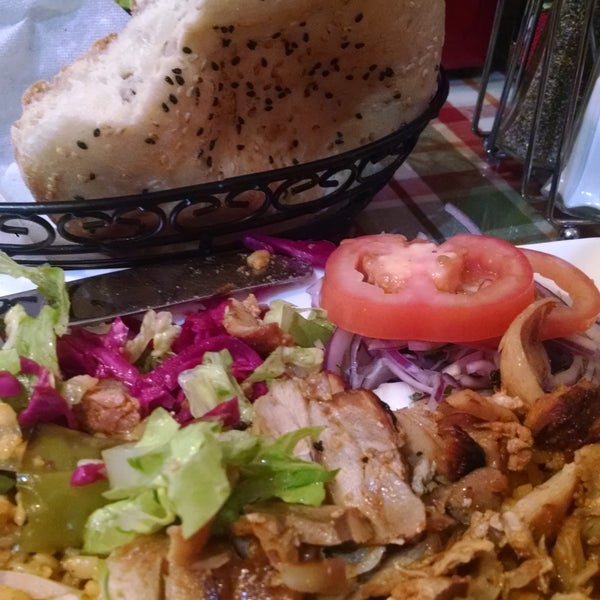 Bread is amazing. So is the chicken gyro