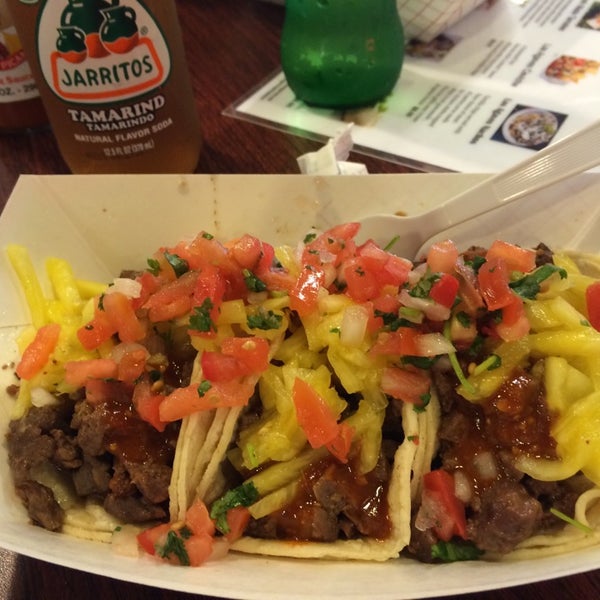 Photo taken at Los Agaves Mexican Street Food by Brace C. on 6/1/2014