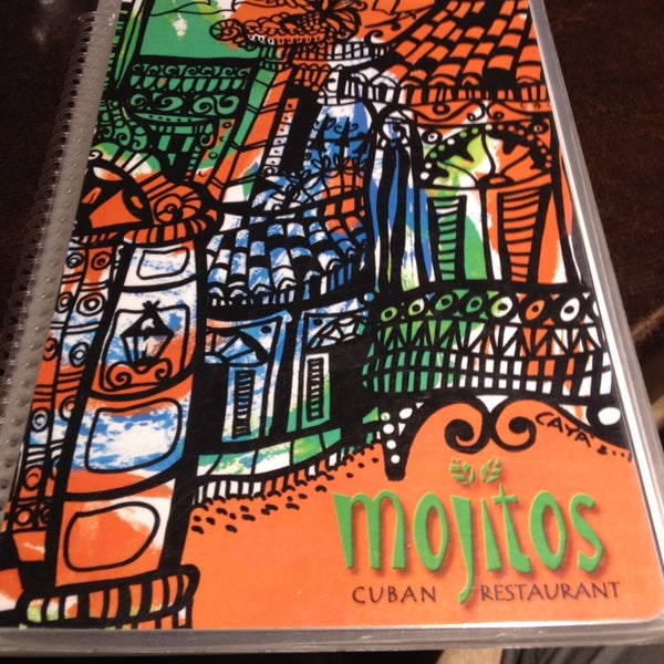 Снимок сделан в Mojitos Cuban Restaurant пользователем Marco Vinicio C. 4/1/2014