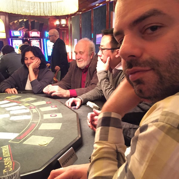 Photo taken at Casino Wien by SERHAT SEZMİŞ on 1/3/2016