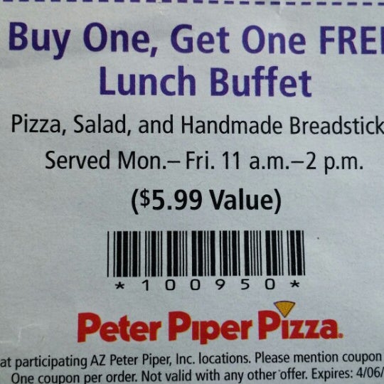 Peter Piper Pizza Pizza Place in South Mountain