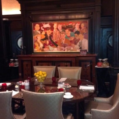Photo taken at The Round Table Restaurant, at The Algonquin by Jenneffer P. on 12/4/2012